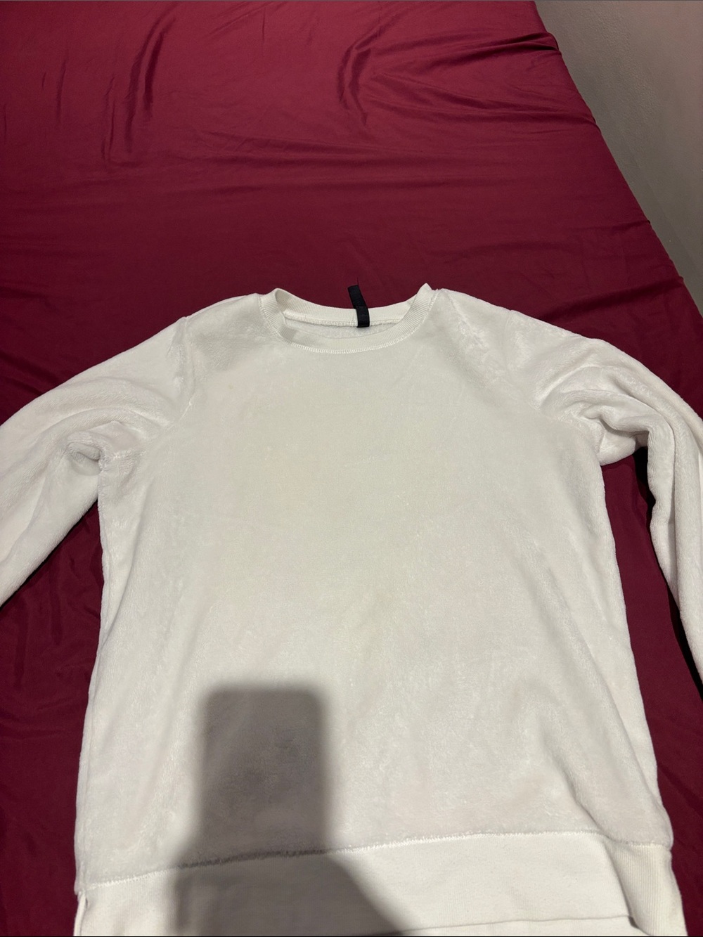 Classic Women's White Crewneck Sweater